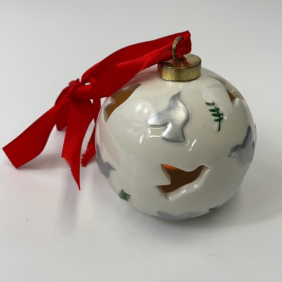 Ornament ceramic light changing